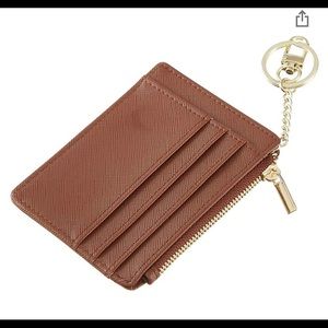 Brown & Gold Card Case
